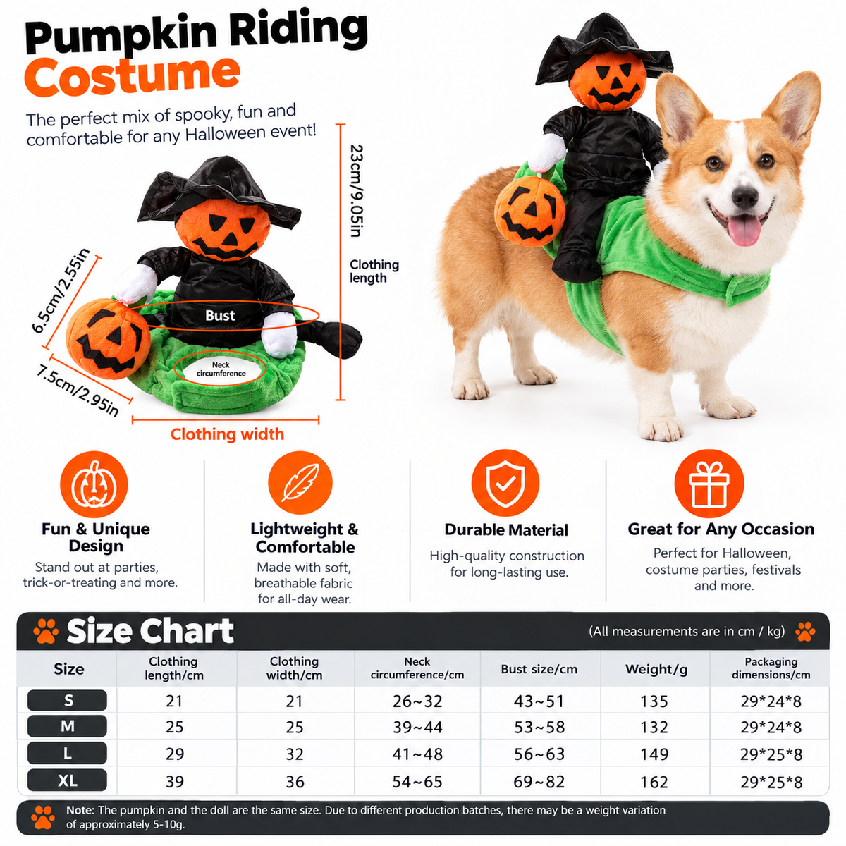 PumpKin Knight Costume